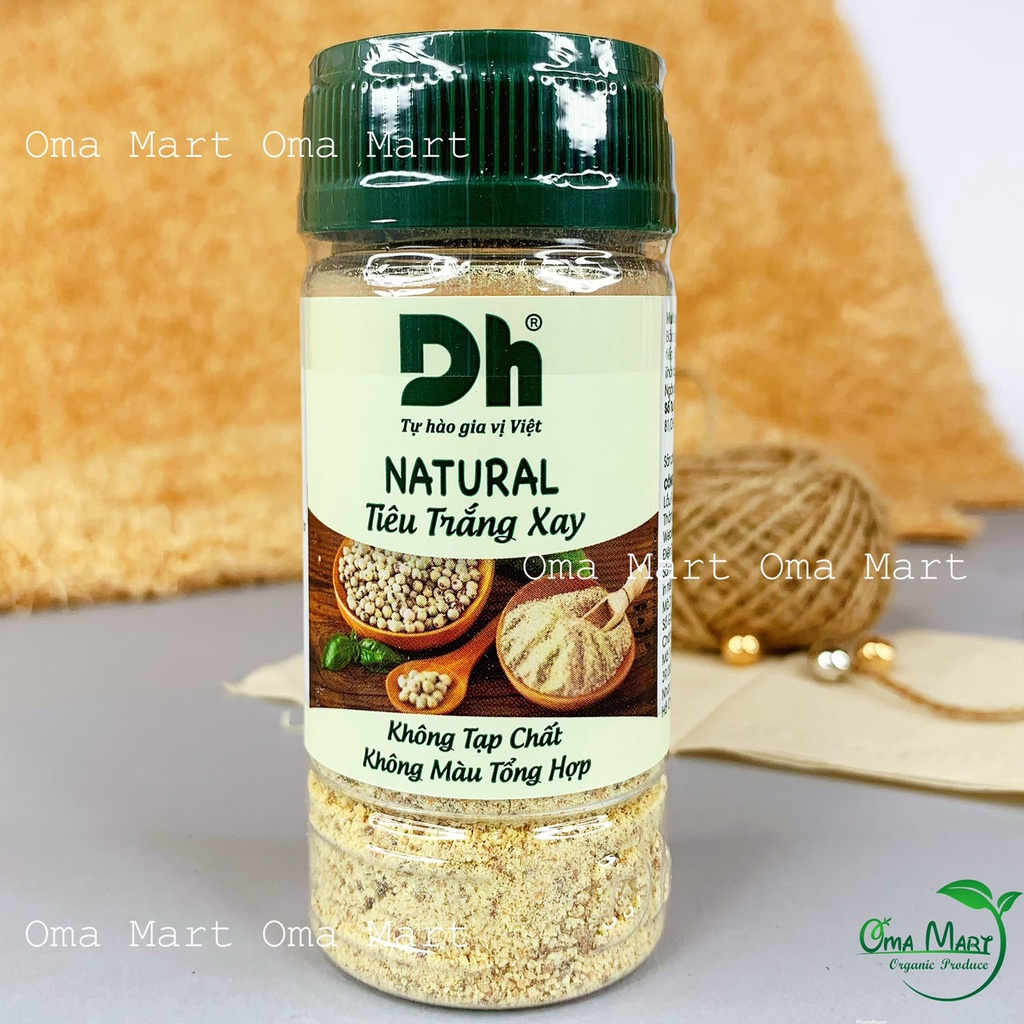 Tiêu trắng xay Dhfood 45g