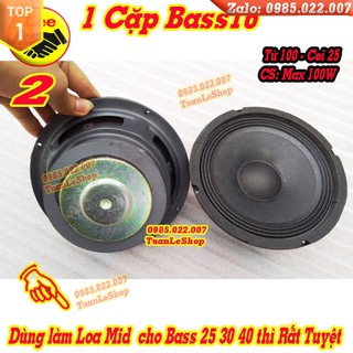 LOA BASS 16 GÂN VẢI - GIÁ 1 CẶP LOA