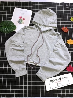 Áo Croptop Tay Dài (100% ảnh thật)