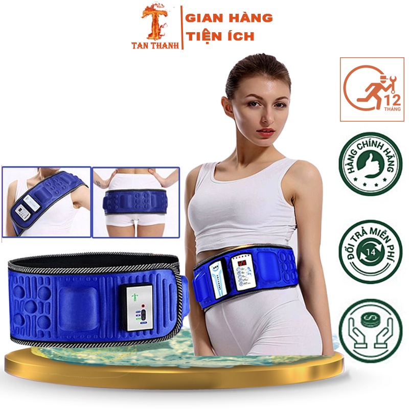 Đai Massage -X5 Hàn Quốc -Đai massager mattxa toàn thân đánh tan mỡ bụng dùi mông hiệu quả Chính hãng