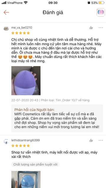 [MIFFI - BẢO HÀNH 2 NĂM LỖI 1 ĐỔI 1] MÁY RỬA MẶT FOREO LUNA 3 | BigBuy360 - bigbuy360.vn