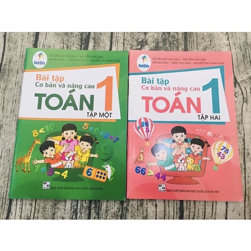 Sách -  Bài Tập Cơ Bản Và Nâng Cao Toán Lớp 1