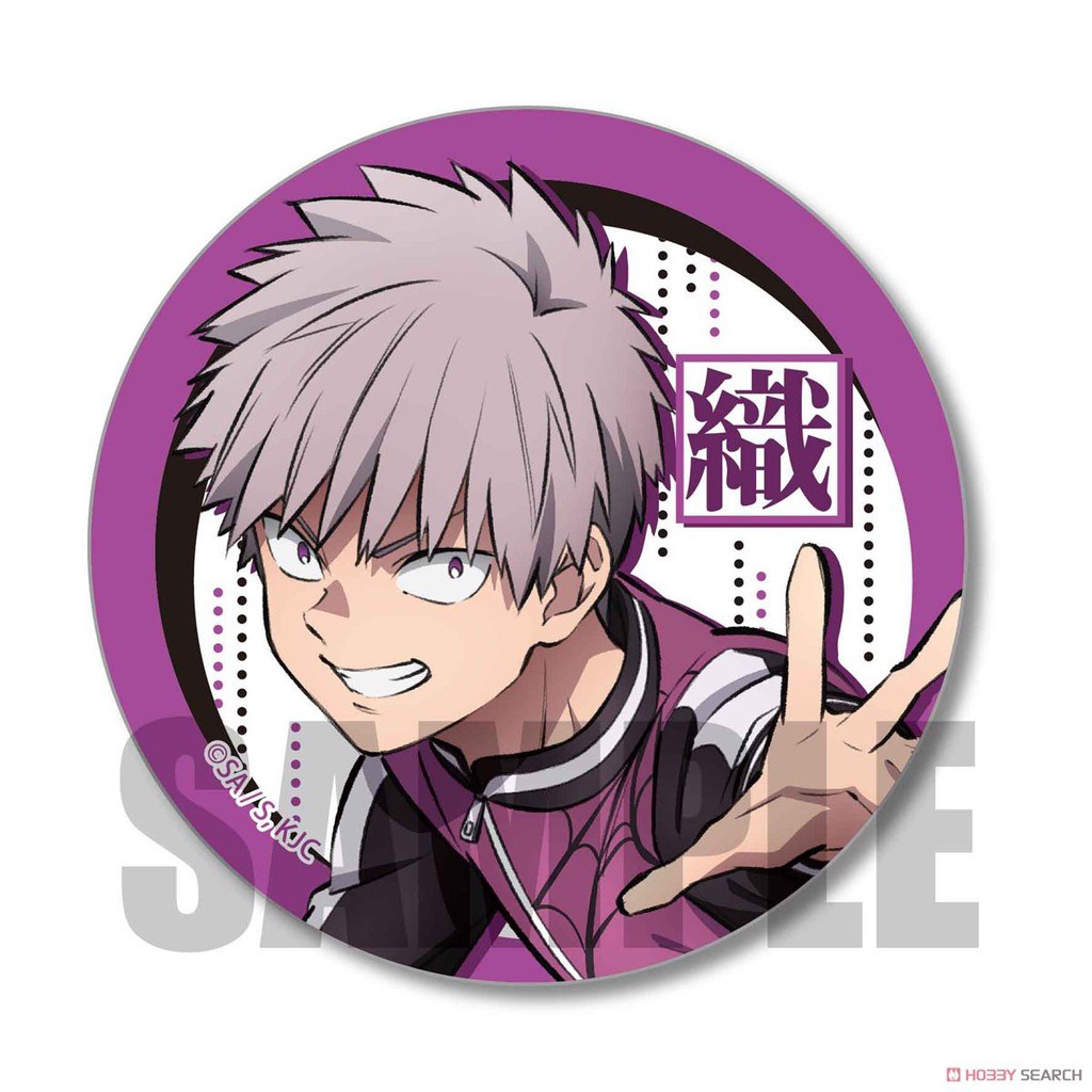 (m01) Huy hiệu cài áo IN HÌNH Kemono Jihen Văn phòng thám tử quái vật anime chibi dễ thương tiện lợi