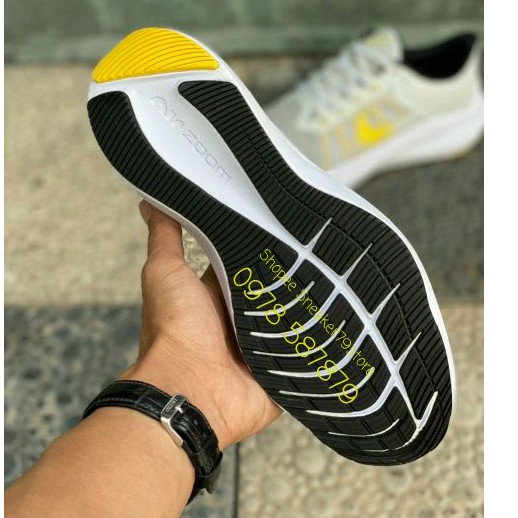 Giày Nike Running Zoom Winflo 34 (20) Grey/yelow Nam/Nữ [Chính Hãng - FullBox]