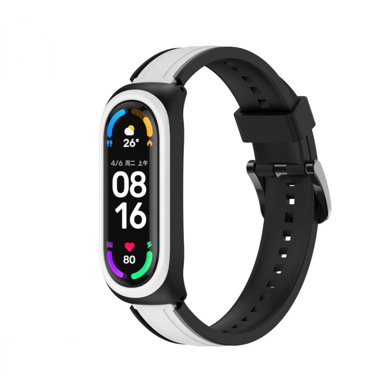 Dây Đeo Đồng Hồ 9 Màu Tương Thích Với Mi Band 6/5/4/3