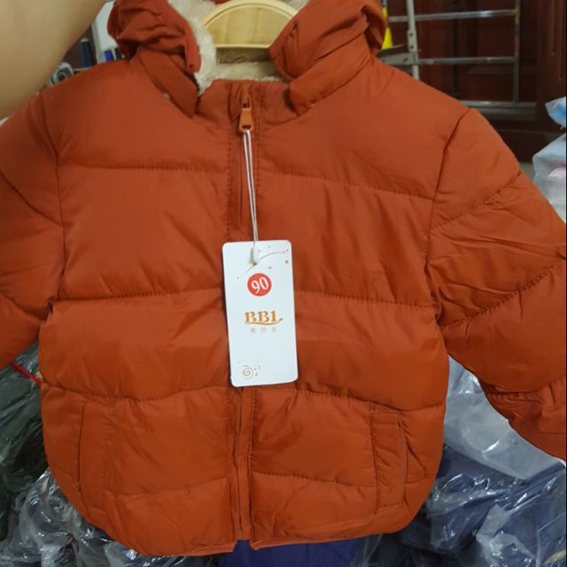 áo phao lót lông bé trai