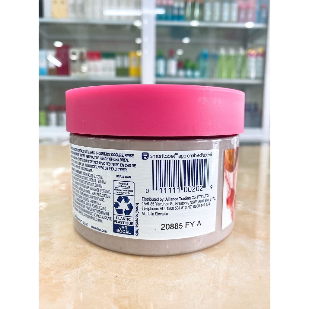 Tẩy Tế Bào Chết Toàn Thân Mịn Da DOVE Exfoliating Body Polish 298g