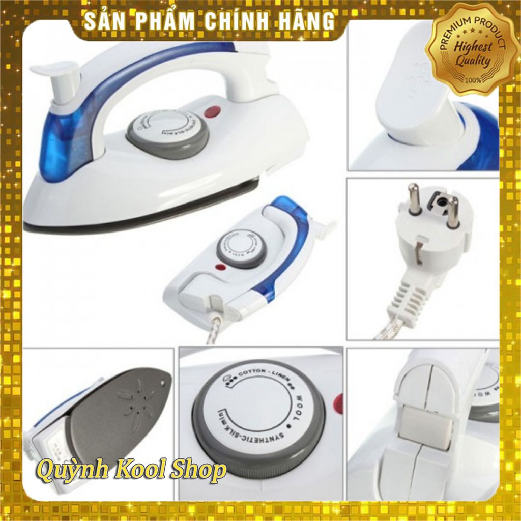 Bàn Ủi Hơi Nước Bàn Là Mini Du Lịch