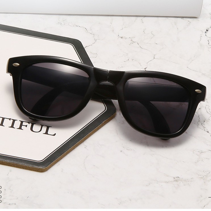 Spots | Folding sports safety explosion-proof sunglasses men and women European and American shades large frame glasses shatterproof xjCD | BigBuy360 - bigbuy360.vn