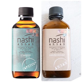 CẶP GỘI XẢ TRỊ RỤNG, KÍCH THÍCH MỌC TÓC NASHI ARGAN CAPIXYL 200ML l HÀNG CHÍNH HÃNG