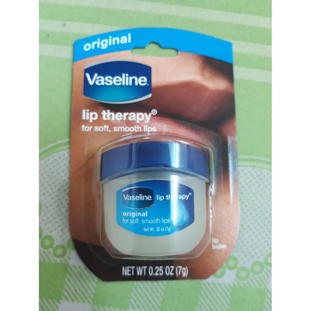 SON DƯỠNG MÔI VASELINE LIP THERAPY ORIGINAL 7G