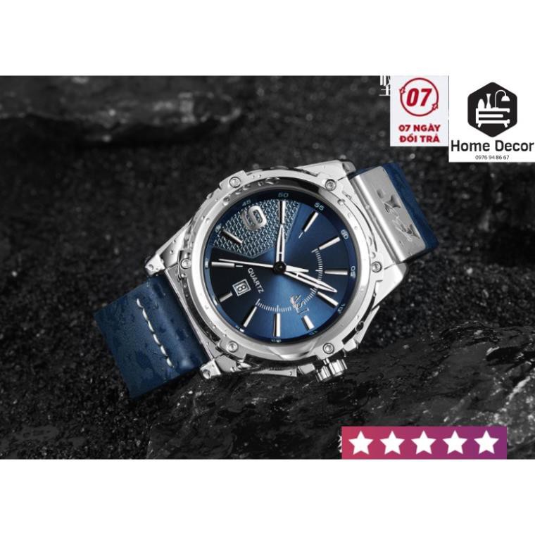 Đồng hồ nam cap cấp janki siêu chống xước và nước bảo hành 1 năm.