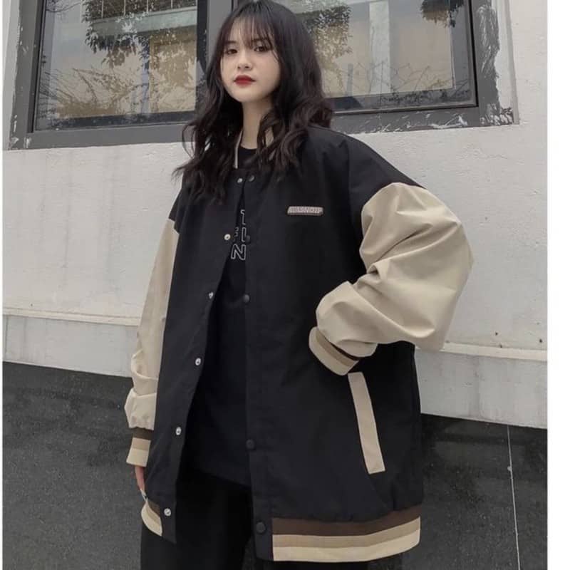 Áo Khoác Dù BOMBER WAS Form Rộng Tay Dài Ulzzang ❤️/Nam Nữ Unisex/ JayStoree2