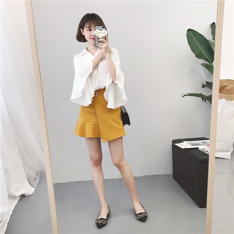 ÁO SƠ MI NỮ ULZZANG BASIC THỜI TRANG NỮ