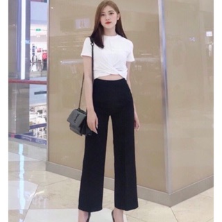 🍒QUẦN ỐNG RỘNG KHOÁ TRƯỚC HÀNG ĐẸP 🍓