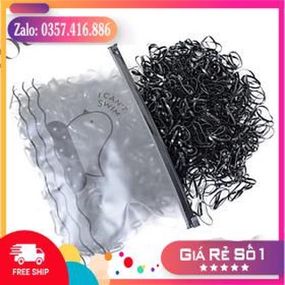 Túi 500 thun cột tóc, chun buộc tóc