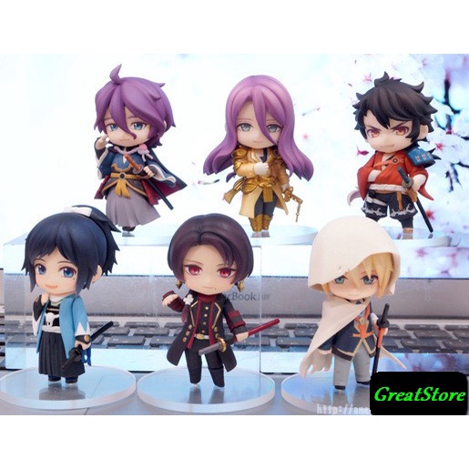 ( Chất, Sẵn ) Mô hình Figure set Touken Ranbu Online – 1st Squad – set 6 mô hình