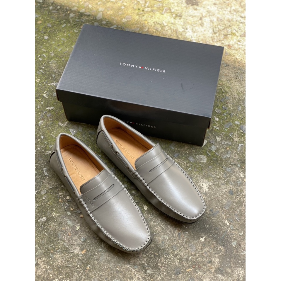 Giày Mọi , Giày Lười Quý Ông Sang Chảnh Da Thật