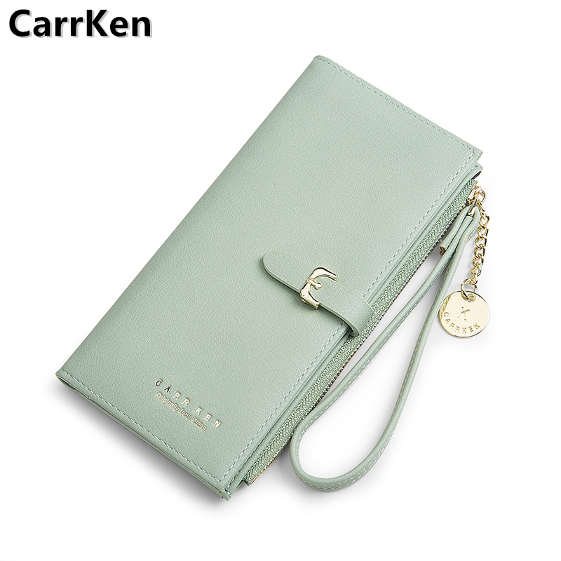 Ví Da CarrKen Dáng Dài Thời Trang Hàn Quốc Sang Trọng Cho Nữ Giới Gxz13-3