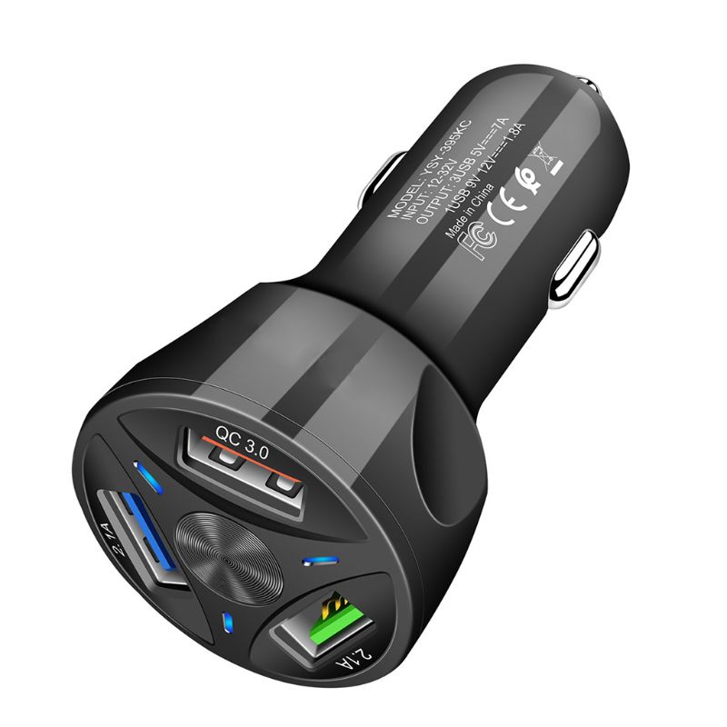 Tẩu Sạc 3 Cổng Usb 3.0 Uta 12v Cho Xe Hơi