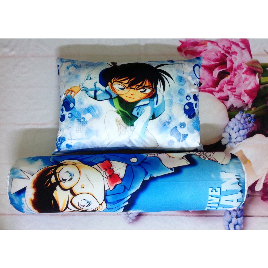 Set gối nằm và gối ôm Conan