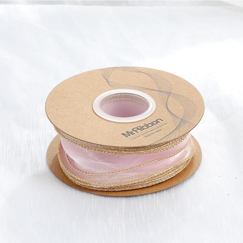 Cuộn Dây Ruy Băng 10 Yard 40mm Bằng Vải Lụa