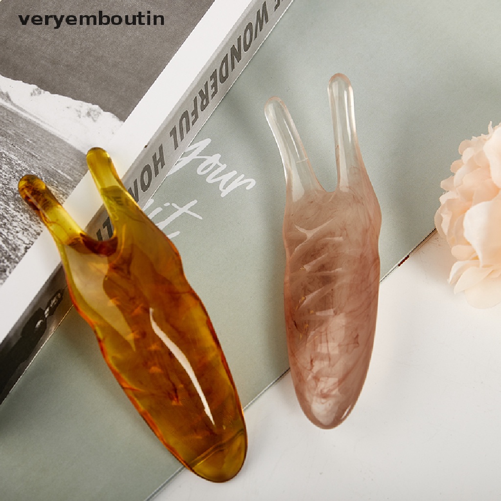 Bảng Đá Guasha Bằng Nhựa Tự Nhiên Mát Xa Tay Thư Giãn