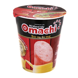 [HOT] Mì tôm khoai tây Omachi ly có cây thịt thật.