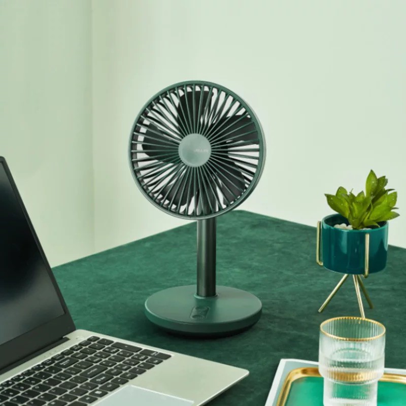 Quạt để bàn tích điện có thể điều chỉnh độ cao, có chế độ xoay 180 độ, Quạt mini pin cực lớn 8000mAh dùng lên tới 20h | BigBuy360 - bigbuy360.vn