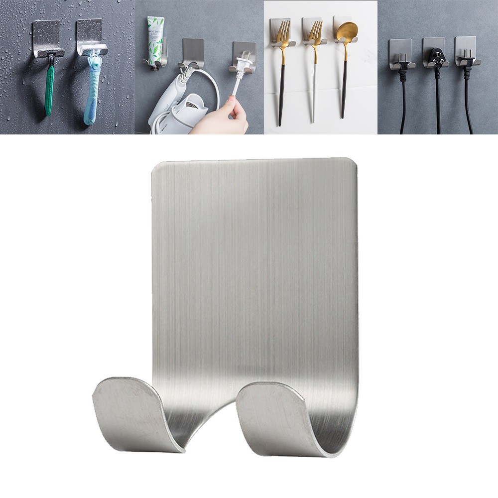 Móc Treo Dây Nồi Cơm Inox 304, Móc Treo Dao Cạo Râu Cao Cấp