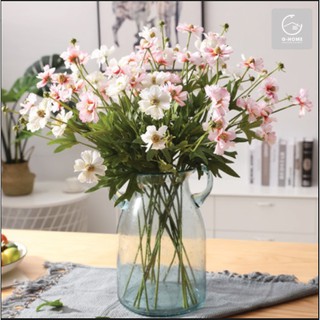 Hoa lụa Cúc Đồng vẻ đẹp bình dị thôn quê, cành dễ uốn