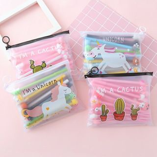Túi 20 bút nước hình đầu thú