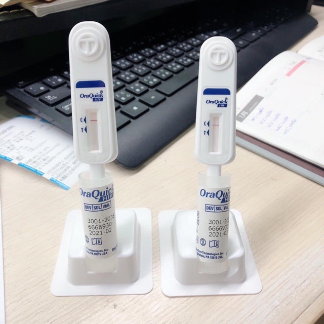 Test Xét nghiệm HIV nhanh Oraquick tại nhà cực dễ làm, độ chính xác trên 95% nhập từ Mỹ, chỉ 15 phút có kết quả