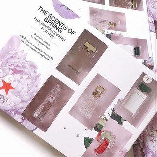 Set nước hoa Macy's 5 chai The Scents Of Spring For Her