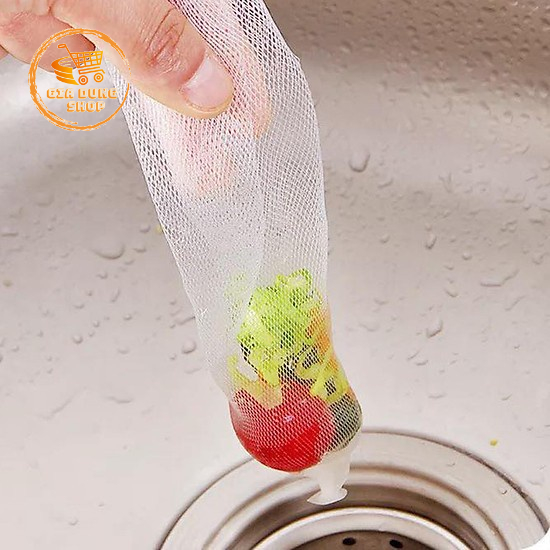 Combo 100 Túi Lưới Lọc Rác Bồn Rửa Chén Bát