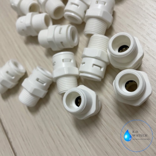 Nối thẳng ren 17 ra dây 10mm trong mấy lọc nước
