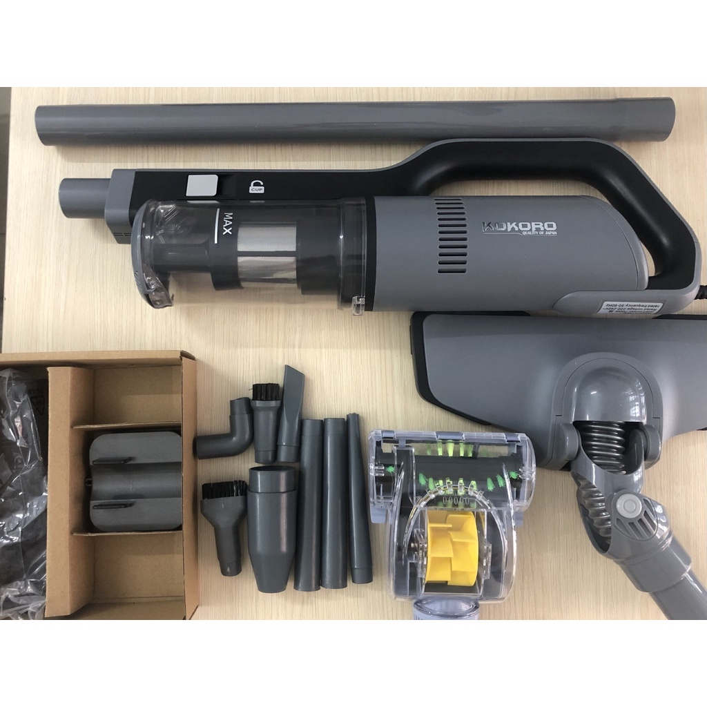 Máy hút bụi cầm tay gia đình Kokoro KT800, dây 5m-700W, hút sạch bụi bẩn giường nệm, sofa, ô tô, thảm