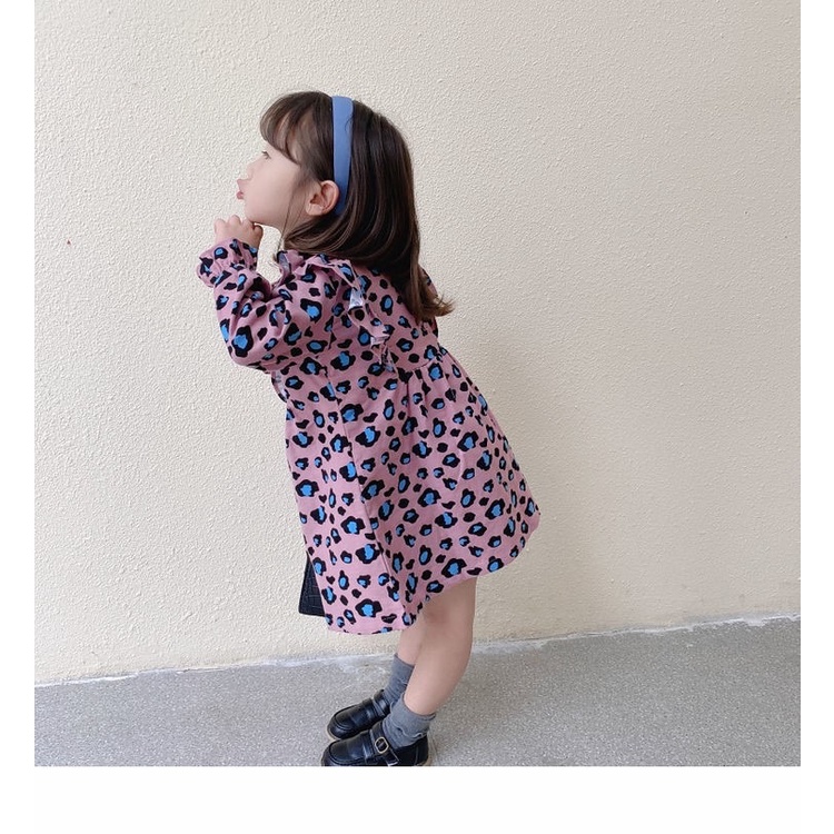 ￼Giày Bé Gái - Giày búp bê da mềm phong cách Vintage Hàn Quốc có quai dán bb529