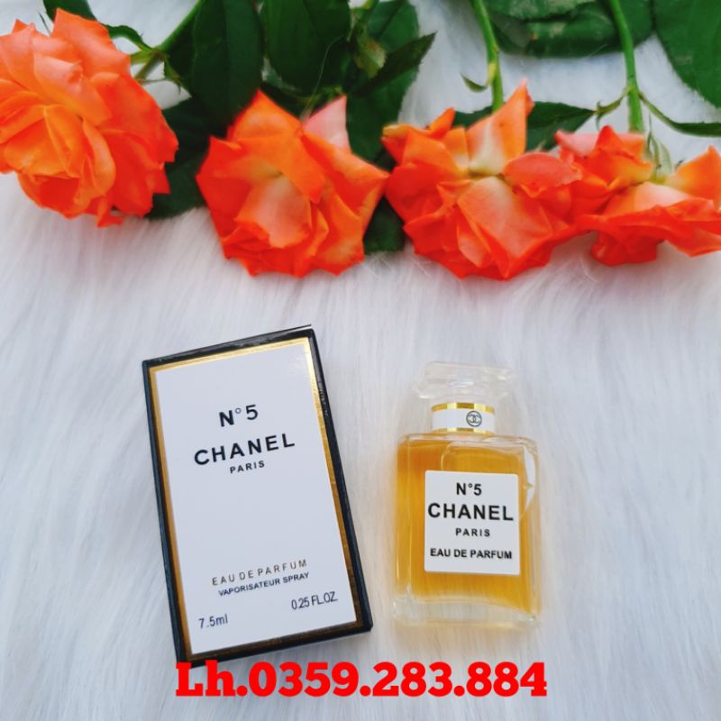 Nước hoa nữ mini Coco, No5 7.5ml hàng chính hãng
