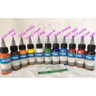 Mực xăm body Intenze