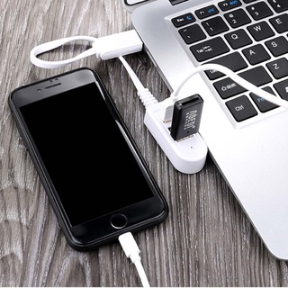 Hub 3 cổng usb 2.0 tốc độ cao cho PC và laptop