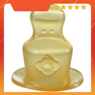 Bộ 2 Núm ti NIP chỉnh nha cho bình cổ thường, chống sặc, bằng cao su