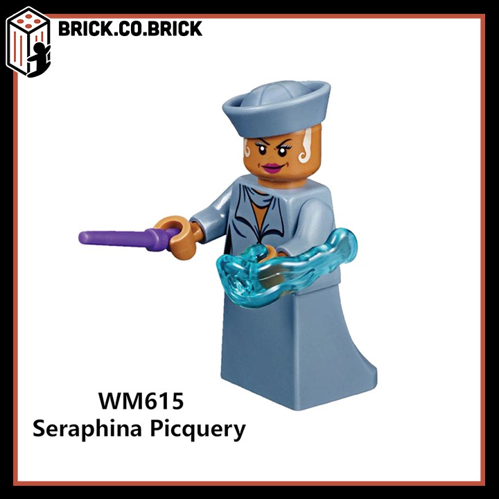 Minifigure Harry Potter Dumbledore Hagrid Đồ chơi Lắp ghép Xếp hình Mini Mô hình WM6048