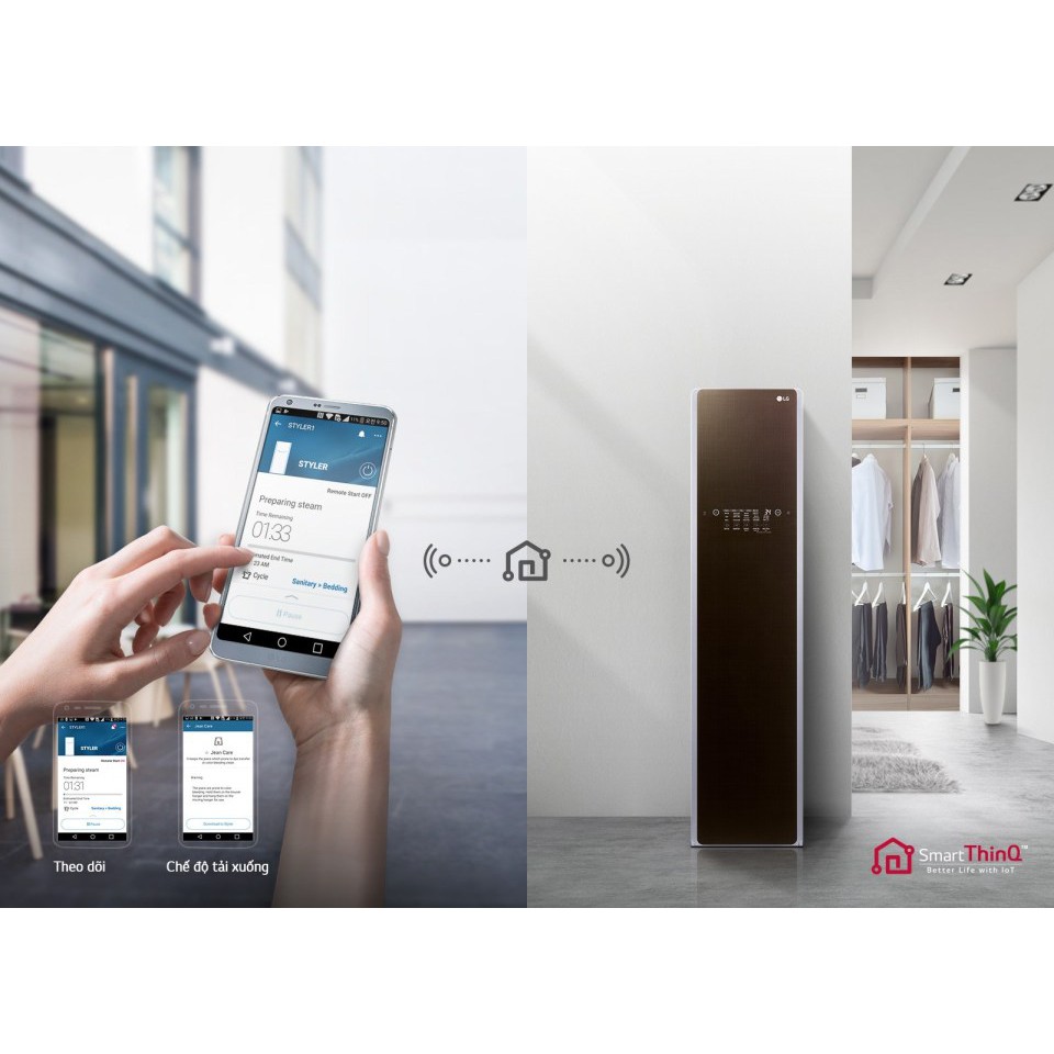 SALE Hộp giấy thơm styler chính hãng máy hấp S3RF,S5MB LG