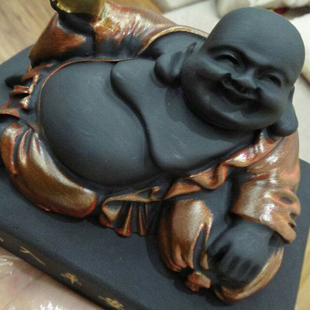 Tượng di lặc than hoạt tính