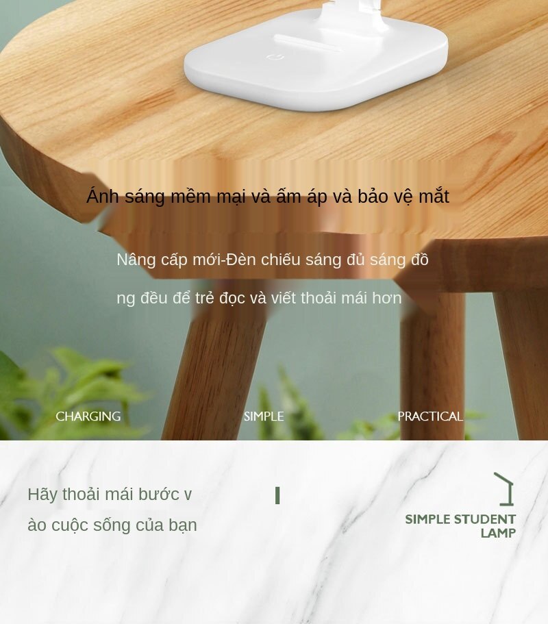 Đèn Led Để Bàn Gấp Gọn Tiện Dụng