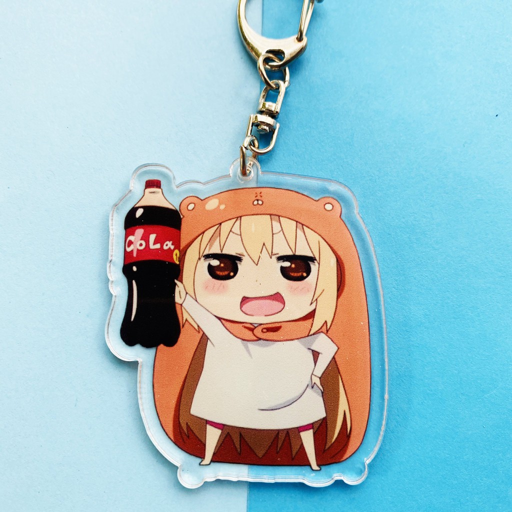 ( Mica trong acrylic) Móc khóa Himouto! Umaru-chan Cô em gái hai mặt ver cute in hình anime chibi