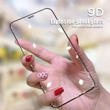 Ốp Điện Thoại Kính Cường Lực Cho iPhone 6 6S 7 8 Plus 11 11Pro 11ProMax X XR XS XSMax SE 2020 12 12Mini 12Pro 12ProMax