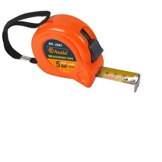 Thước kéo nền vàng cao cấp Asaki AK-2667