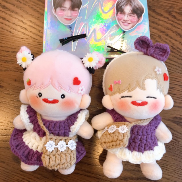 Full set outfit len cho doll